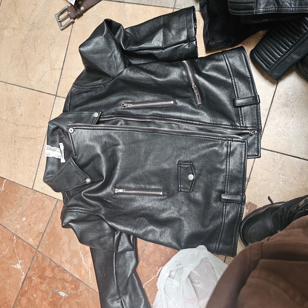 Women's Black Leather Jacket